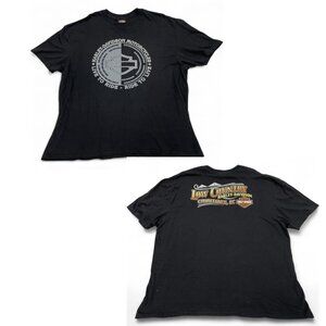 Harley Davidson Low Country Live To Ride Motorcycle Biker T-Shirt Men's 2XL XXL